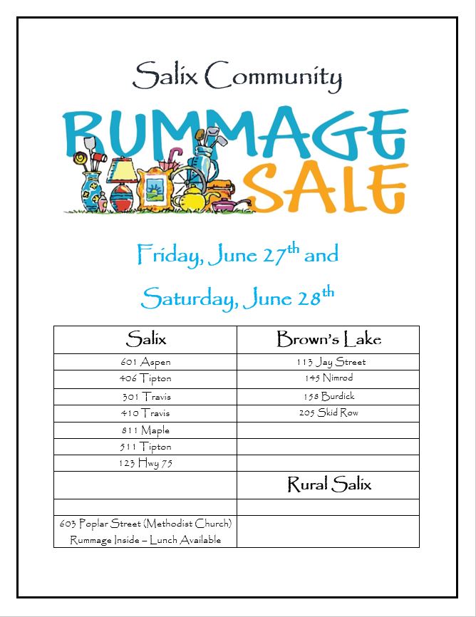 Addresses for Rummage